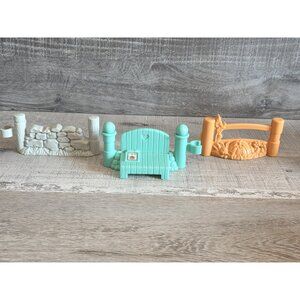 Fisher Price Little People Lot Of Fence Connectors 257c